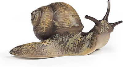 Figura caracol juguete decoración jardín hadas color oscuro