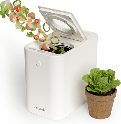 Compostador eléctrico 3L para cocina con filtro carbón