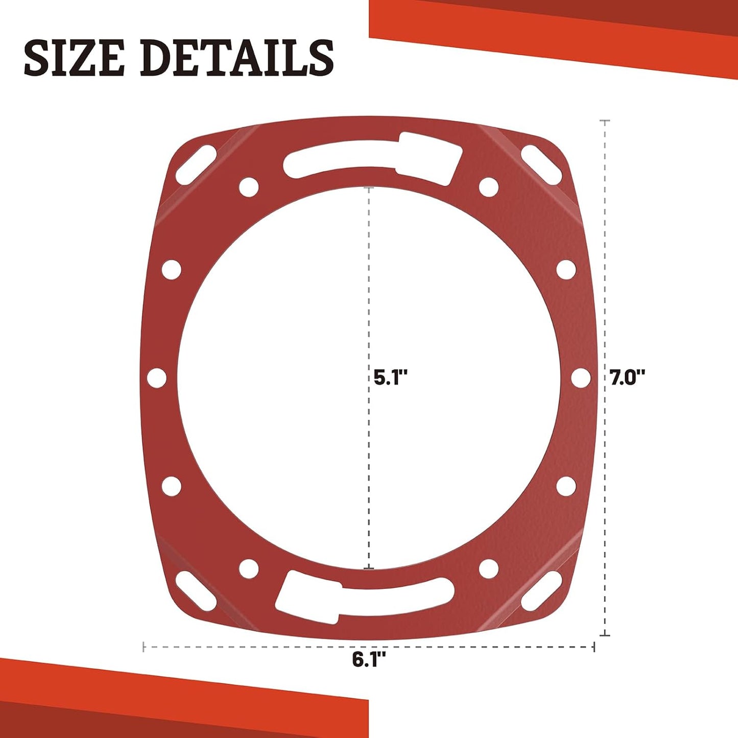 Kit reparación brida inodoro anillo dividido comp 42775 set 2