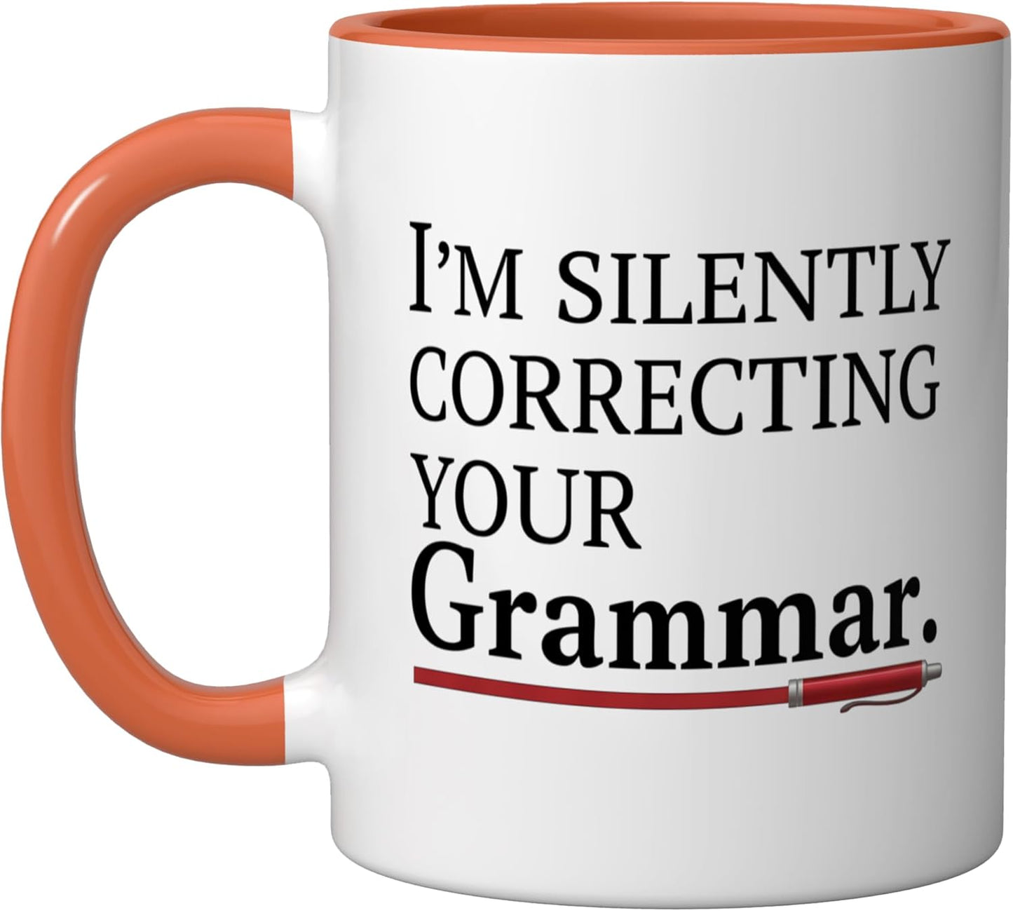 Taza Cerámica Profesor Inglés Corrección Gramática