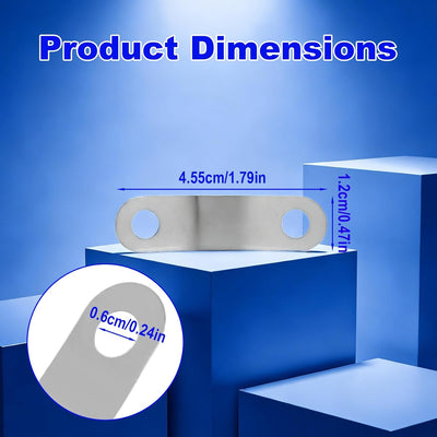 10 Clips Horquilla Acero Inox U Fregadero Drenaje Bañera Comp Danco