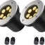 Luces LED paisaje 6 W IP67 blancas cálidas 3000 K pack 2