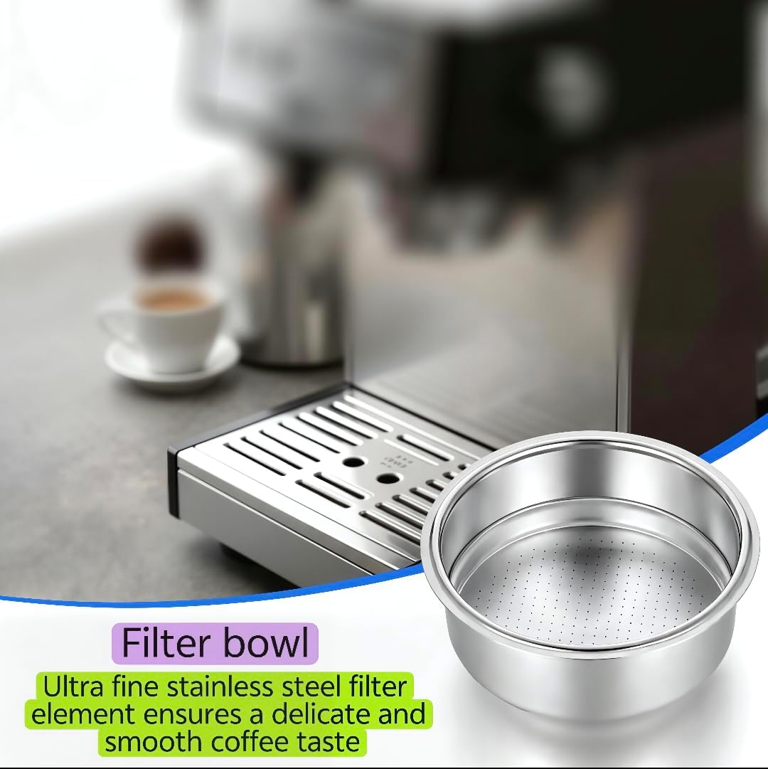 Set 2 Cestas Filtro Expreso Acero Inox 2.008in
