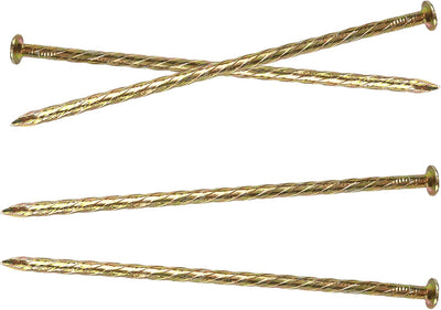 Set 15 estacas metal galvanizado espiral 6pulg jardín