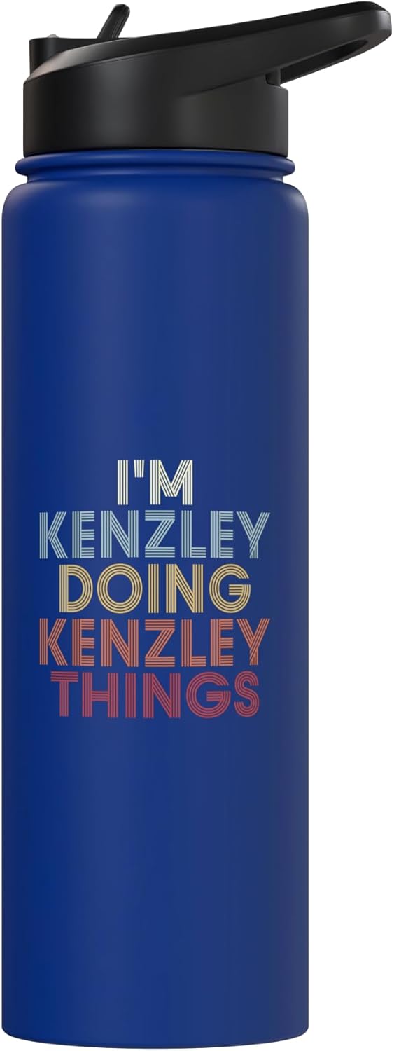 Botella agua acero inox personalizada con nombre