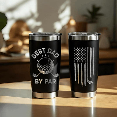 Vaso golf 20oz regalo dia padre para papá y golfistas