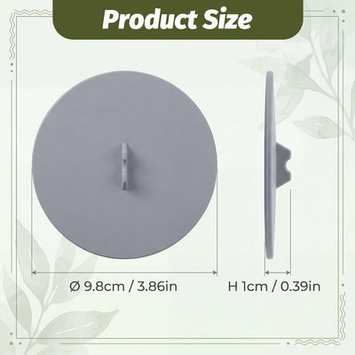 Fundas de silicona para taza grado alimenticio 3.86 pulgadas con sellado hermético