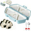 Molde de onigiri 6 en 1 triangular para sushi con 6 cavidades plegables