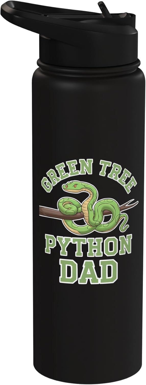 Botella de agua aislada acero inoxidable para serpiente boa