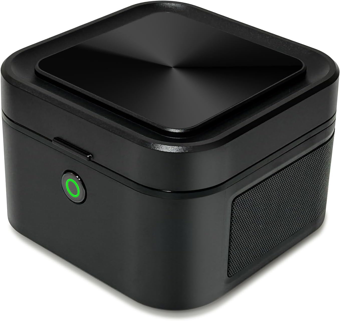 Cenicero multifuncional HEPA recargable portátil negro