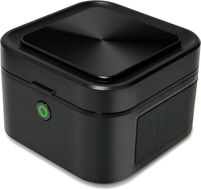 Cenicero multifuncional HEPA recargable portátil negro