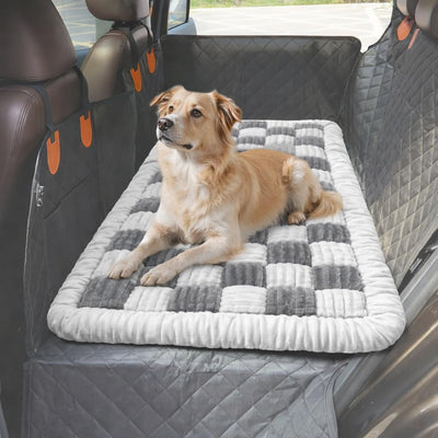 Cama perro asiento trasero auto antideslizante duradera