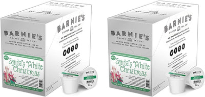 Café descafeinado Navidad blanco de Papá Noel Barnie's 48 unidades