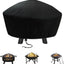 Cubierta para fogata redonda 32pulg 600D impermeable