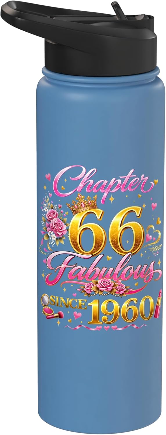 Botella de agua acero inoxidable para mujer sin BPA