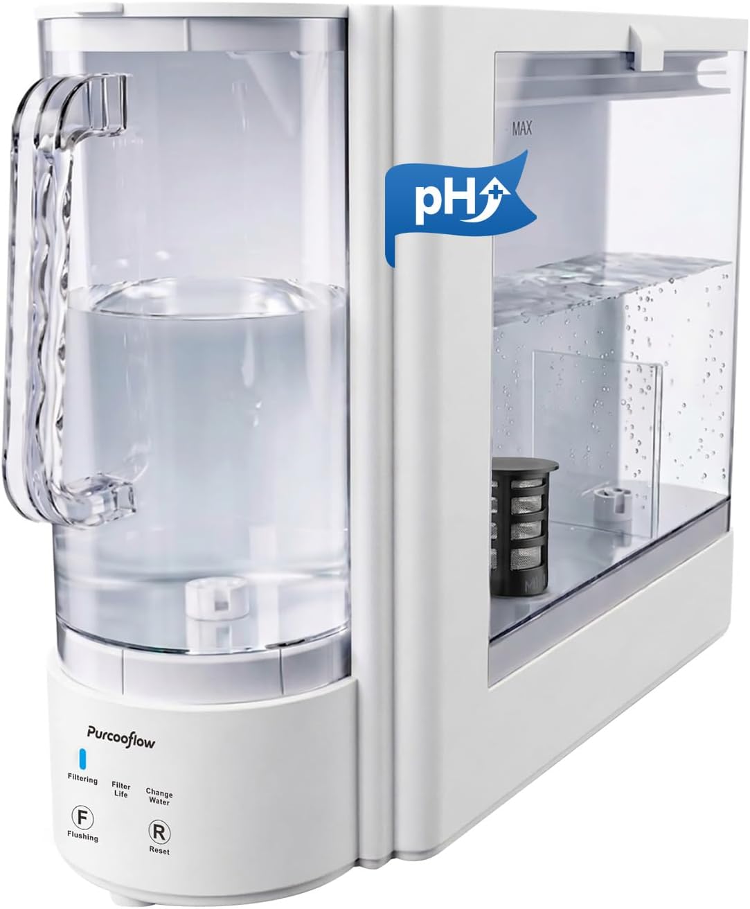 Sistema ósmosis inversa encimera dispensador RO 4en1 purificador