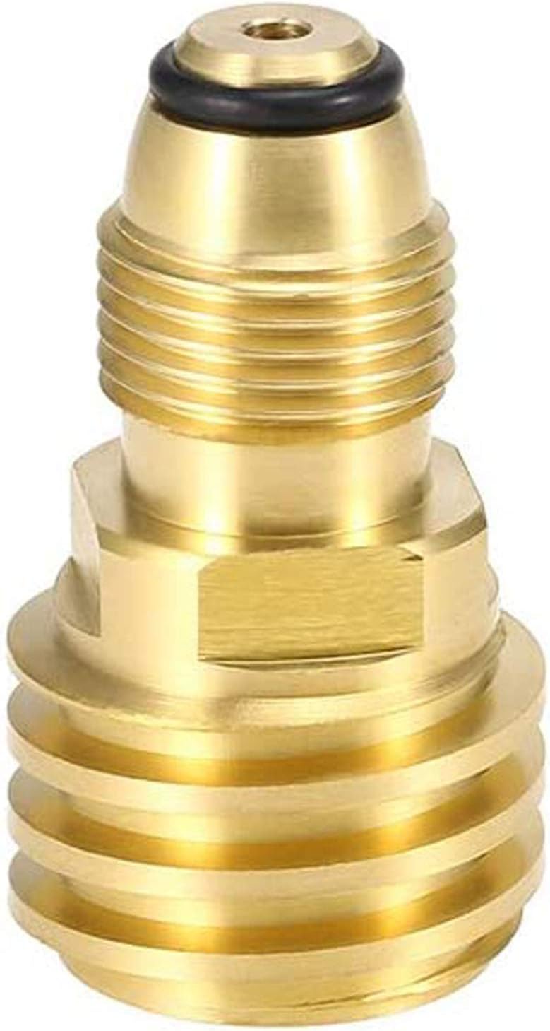Adaptador tanque propano válvula pol lp a manguera qcc1