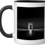 Taza Cerámica Arte Minimalista Negro/Blanco