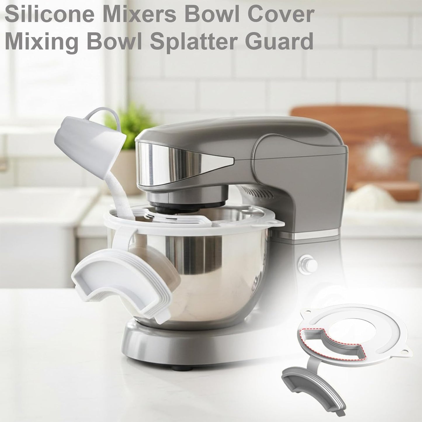 Cubierta silicona para tazon comp KitchenAid 4.5-5qt