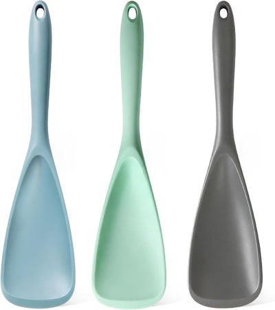 Set de 3 cucharas de silicona para cocina sin BPA