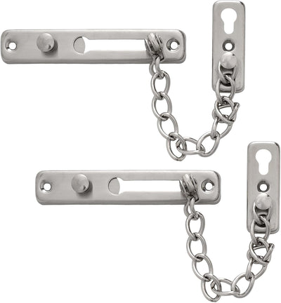 Cerradura cadena protección set 2 cierre botón resorte puerta