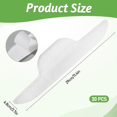 30 Pzas Protectores de sudor para sombrero deportivo hombre mujer