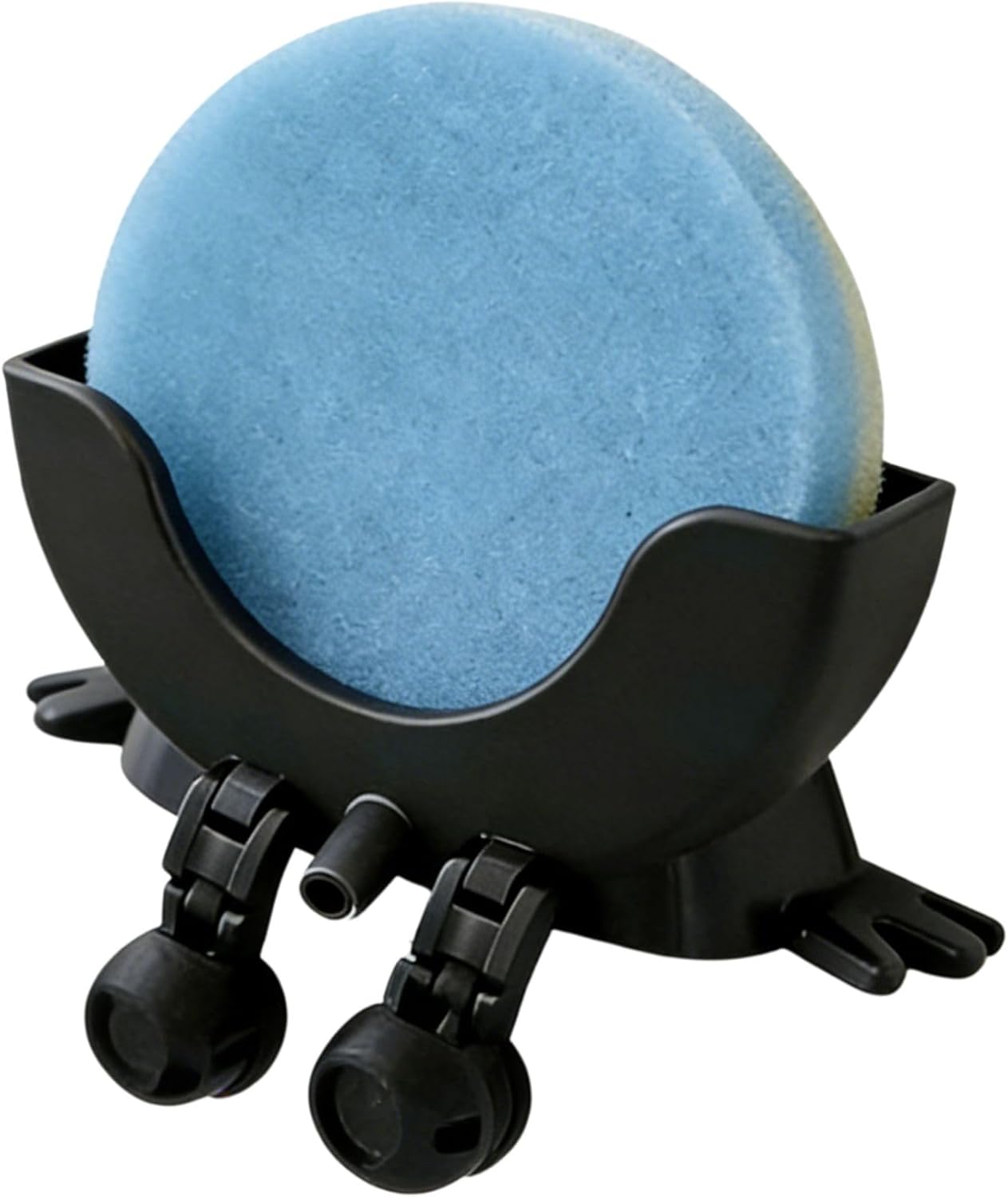 Soporte colgante de esponja con drenaje para fregadero de cocina