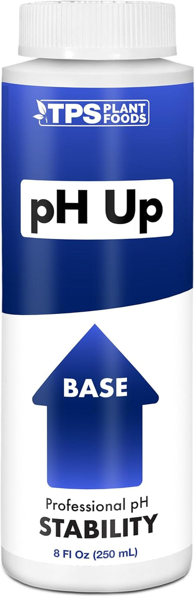 Ajustador pH base profesional para suelo e hidroponía 8.5oz