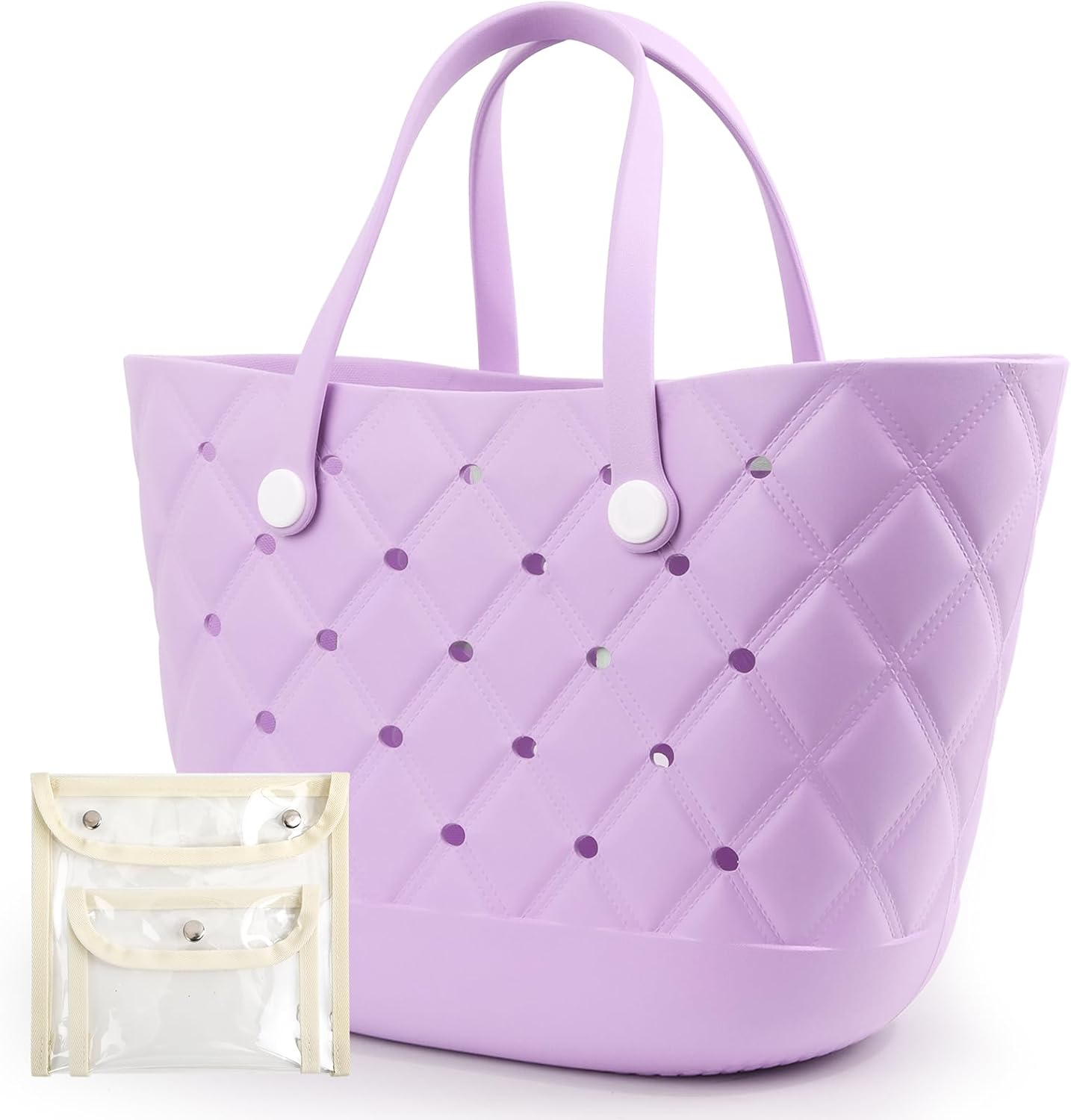Bolsa playa EVA impermeable con 2 bolsas para mujer