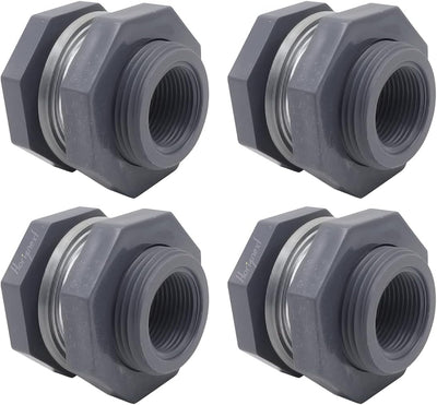 Adaptador NPT3/4 para tubo PVC manguera jardín cubo drenaje