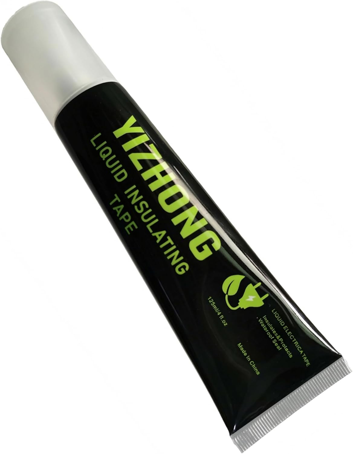 Cinta eléctrica líquida 4oz negro impermeable sellador