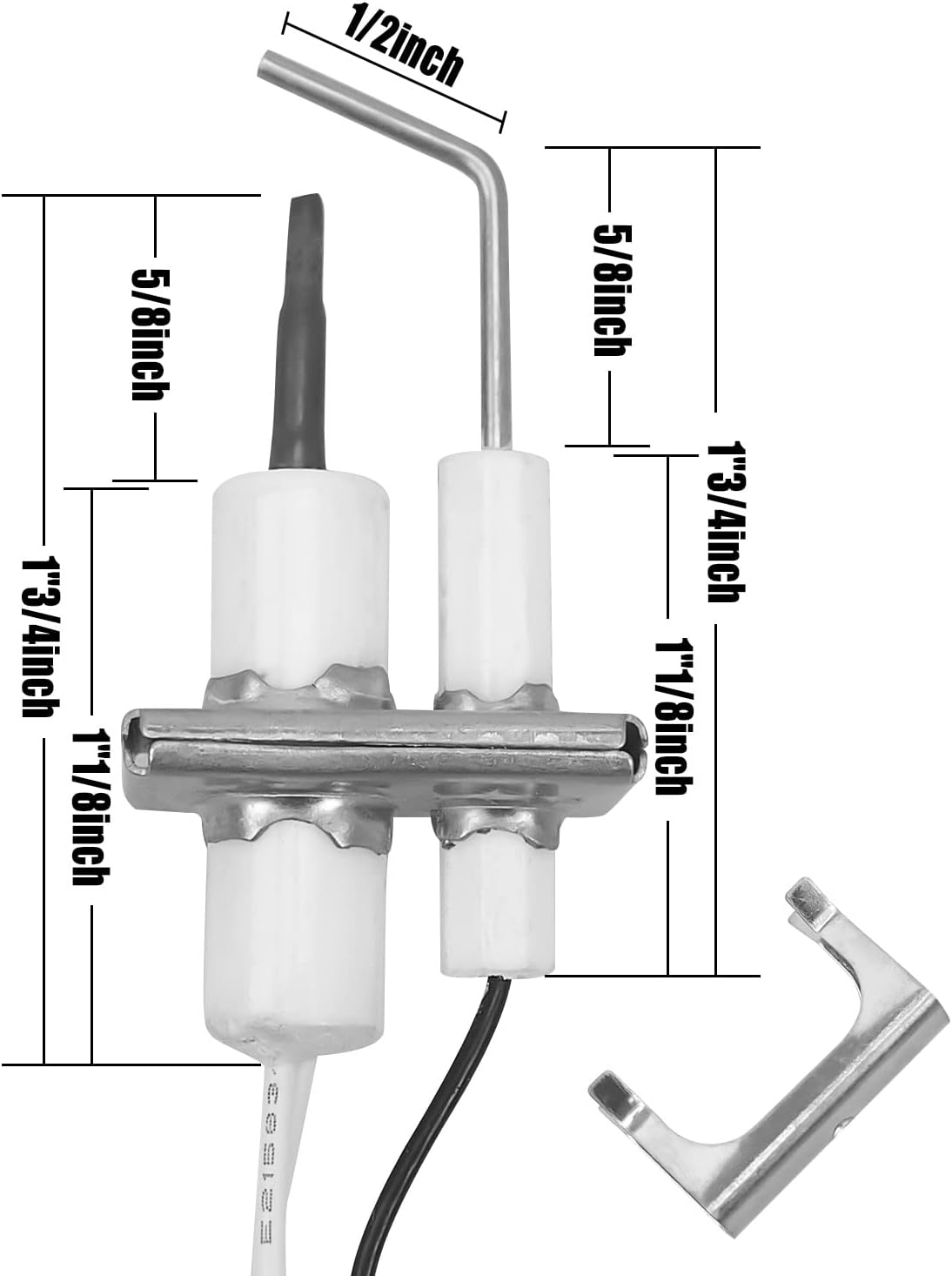 Encendedor sensor reemplaza Q3400A1024/U para Honeywell Q3450 Q3620
