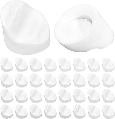 Tapones puerta silicona blanca 1/4pulg
