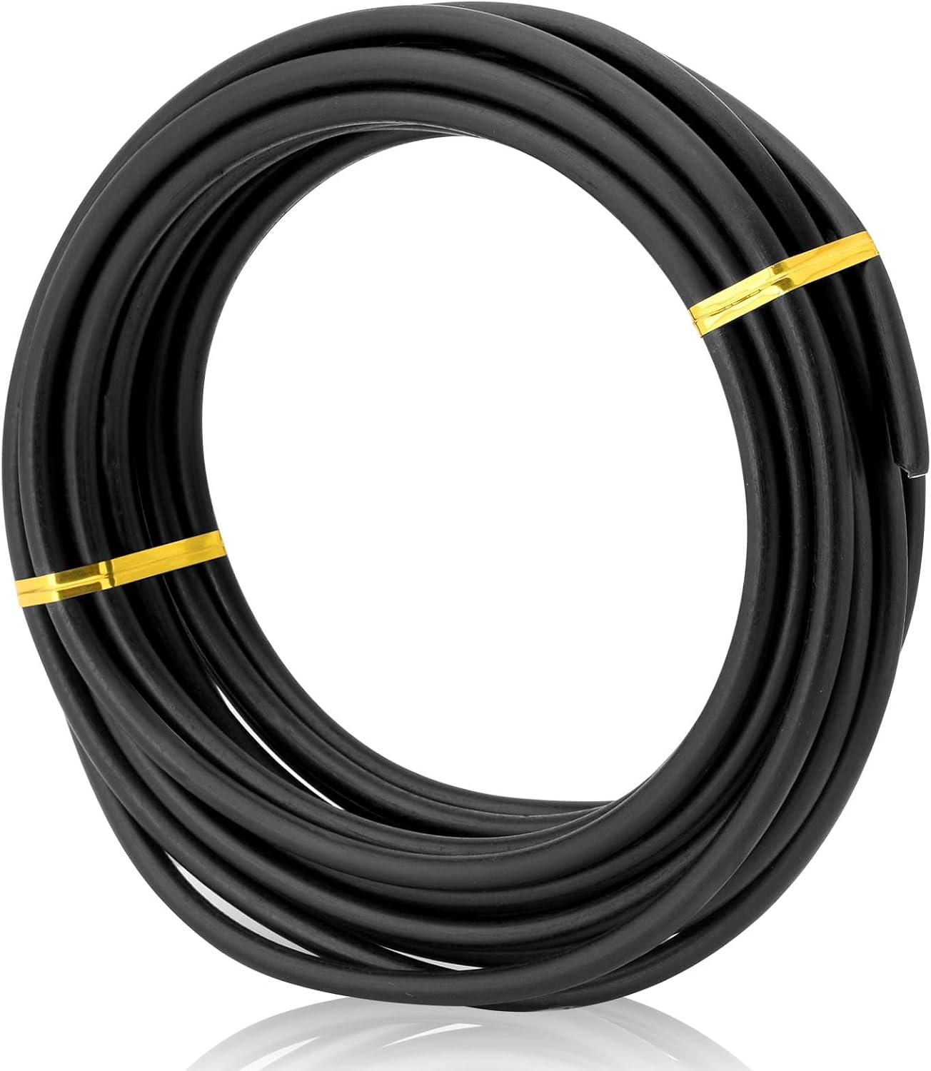 Alambre bonsái aluminio anodizado negro flexible