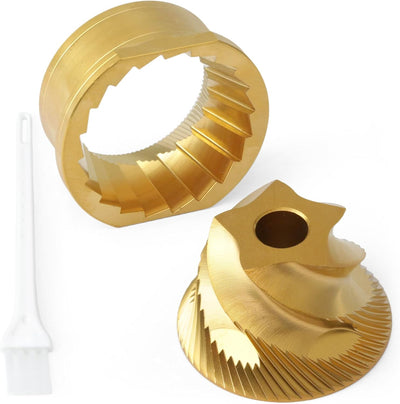 Cuchilla de rebaba con revestimiento de titanio para Breville Sage Barista Express