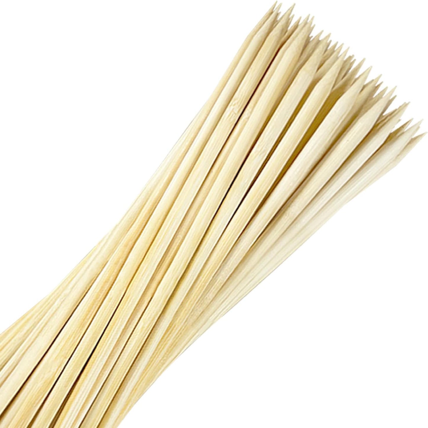 Varillas bambú 24pulg para smores 150pzas palos asar