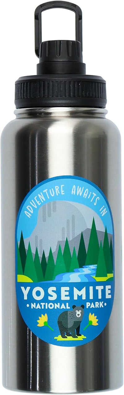Botella de agua reutilizable de acero inoxidable sin BPA