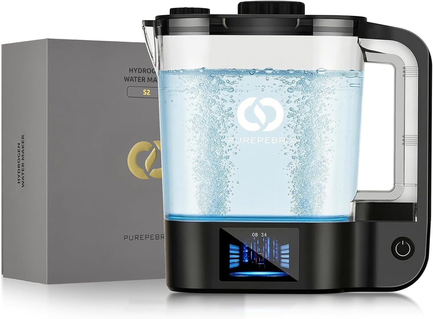 Botella agua hidrógeno pack 2 unidades