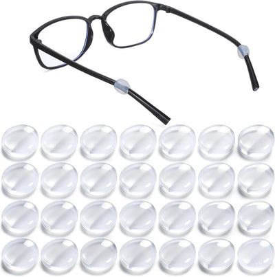 16 Pzas Agarraderas Silicona Blanca Antiderrapantes para Gafas