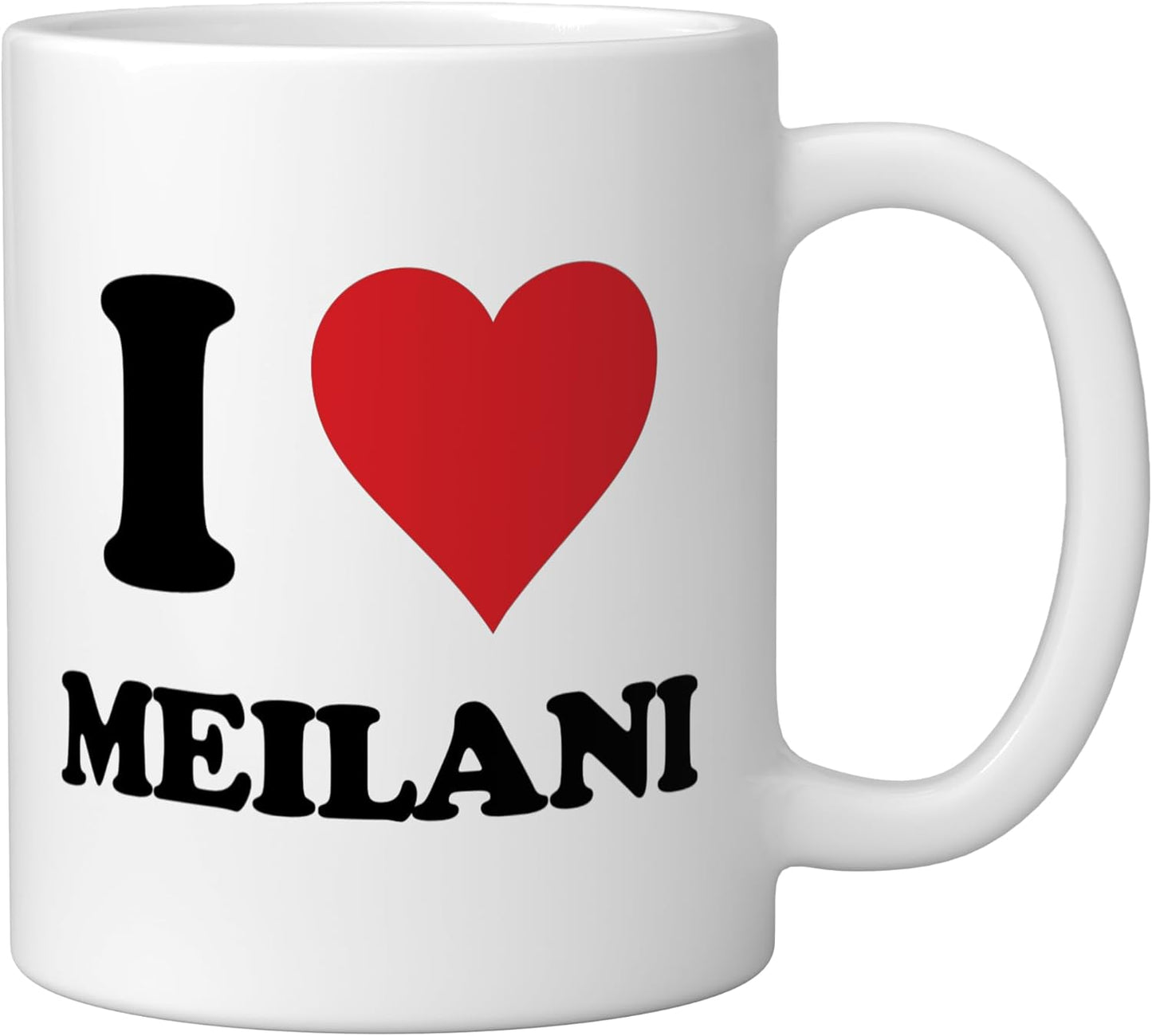 Taza Cerámica Personalizada con Nombre Blanco