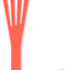 Espátula ranurada de cocina resistente al calor Met Lux color rojo