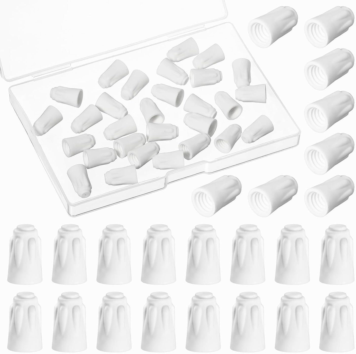 35 Tuercas Cerámica Alta Temperatura Kit Conectores