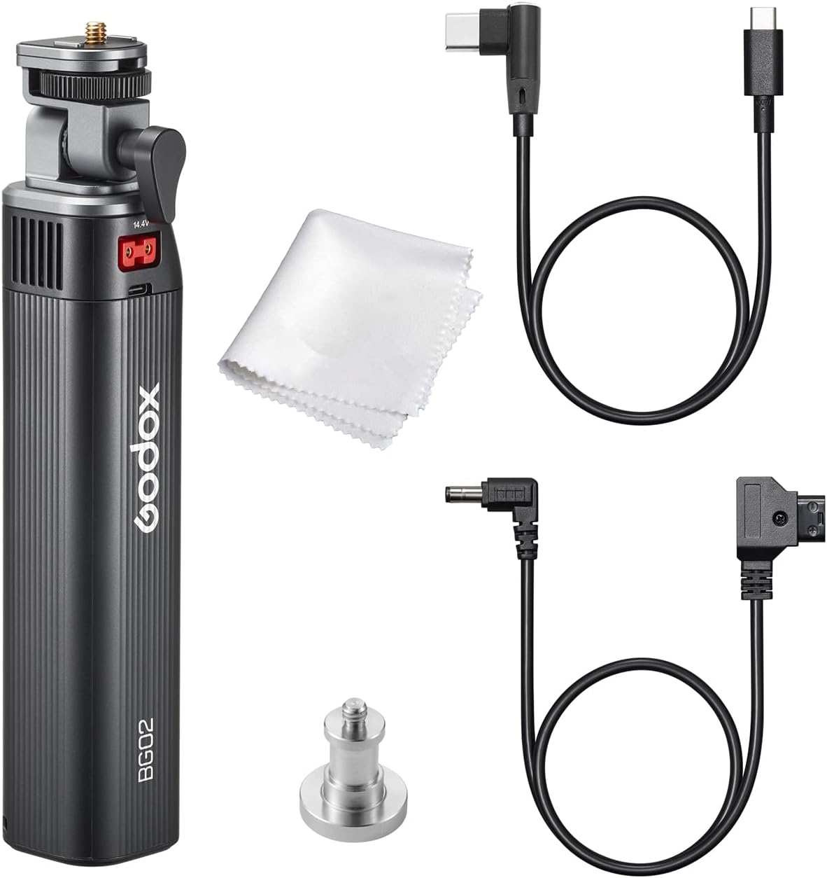 Agarradera batería 14.4V para AD200 AD300Pro D-Tap USB-C