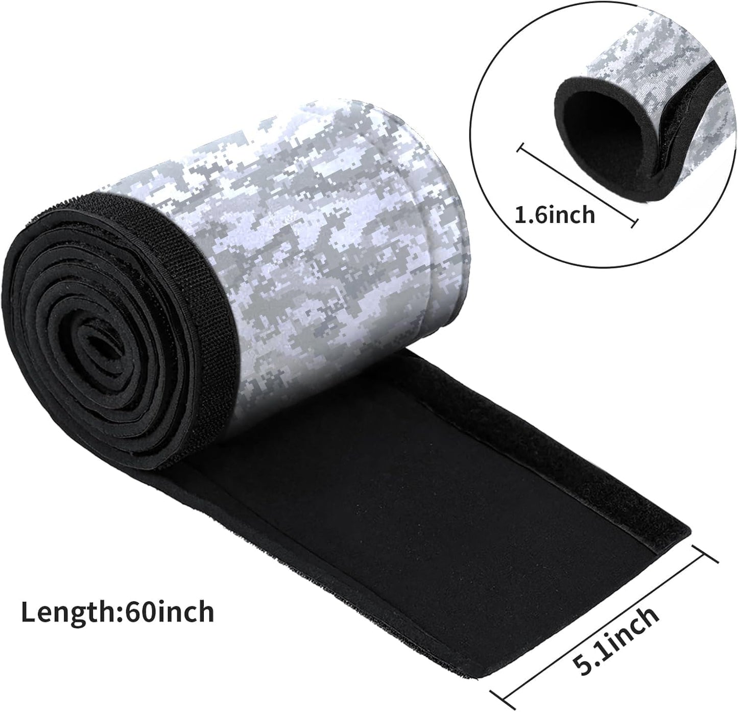 Funda neopreno cable motor 60pulg proteccion organizacion