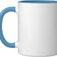Taza Cerámica Azul/Blanco