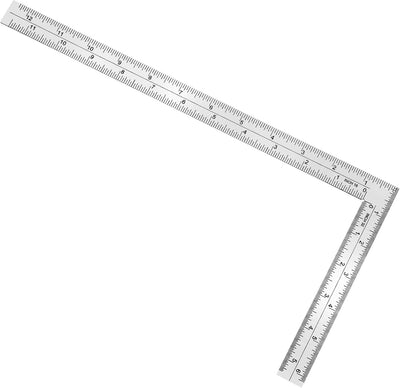 Regla en L 12x6 pulg 90 grados para ingenieros y carpintería