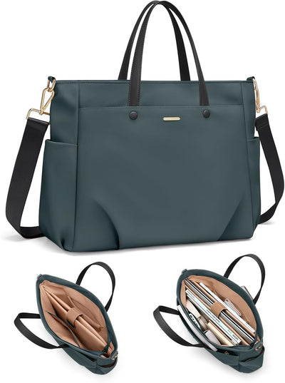 Bolsa laptop 15pulg para mujer de nailon resistente al agua