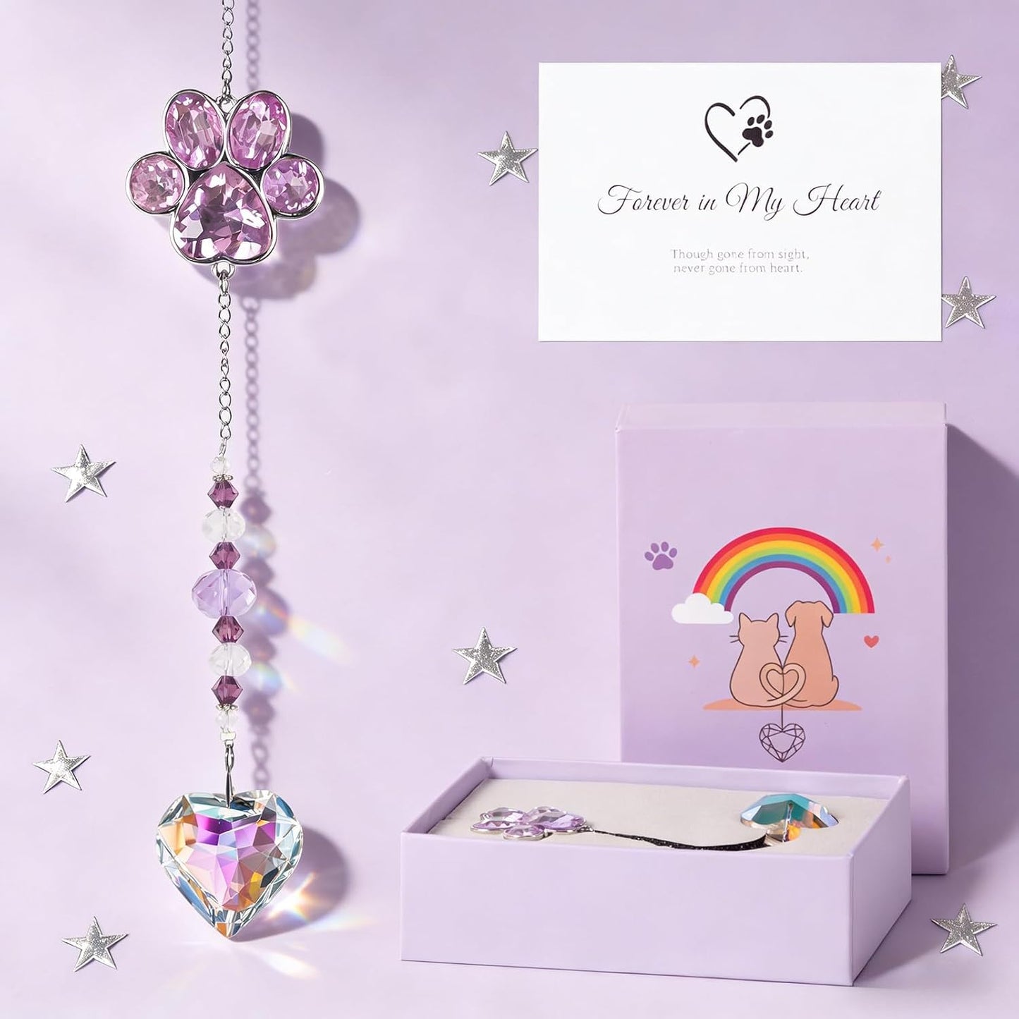 Regalo conmemorativo para mascotas pérdida de perros gatos
