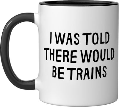 Taza Cerámica Locomotora Negro/Blanco