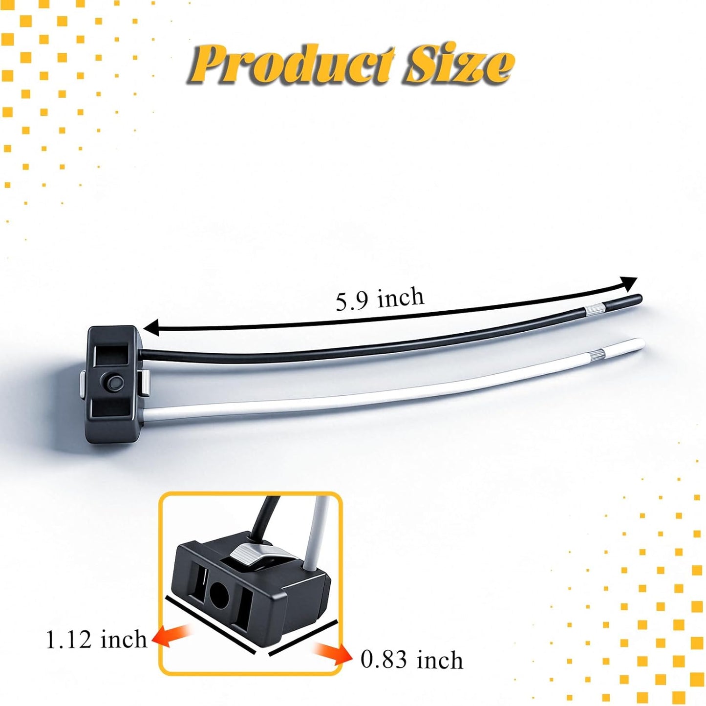 Receptáculo 10A 125V para ventilador Broan comp B40BNB